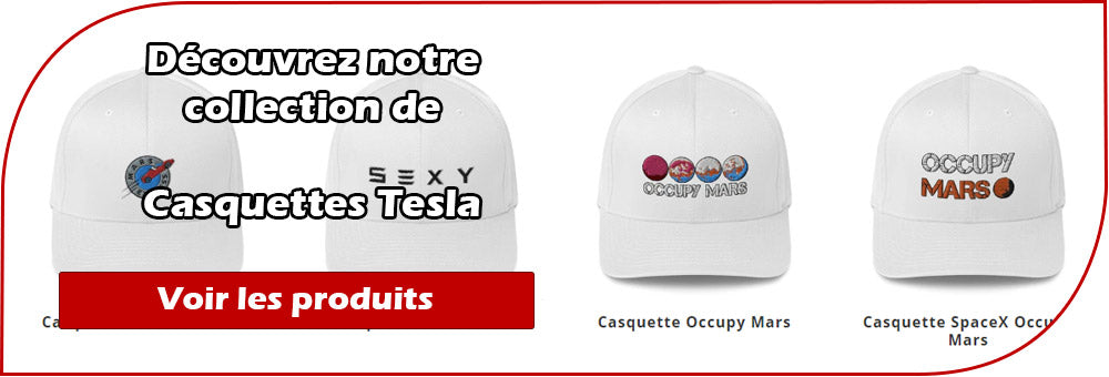 Casquette Tesla