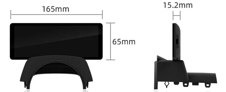 Dimensions écran additionnel tesla