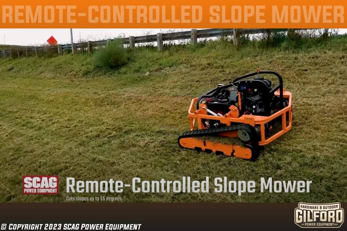 Scag Hybrid Remote-Controlled Slope Mower