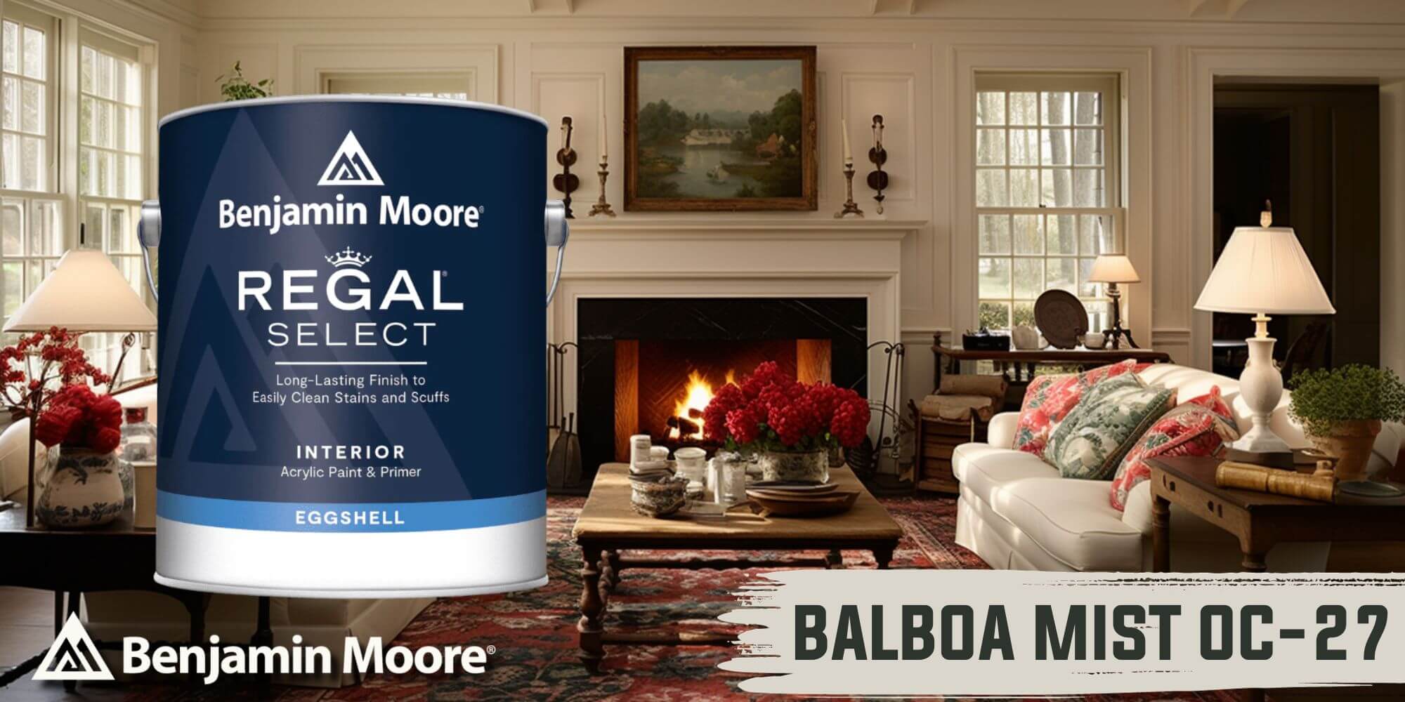 Benjamin Moore | Balboa Mist OC-27| Gilford Hardware