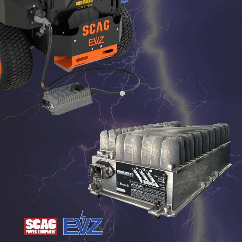 Scag EVZ Vanguard Battery Charger included | Gilford Hardware | Scag dealer near me