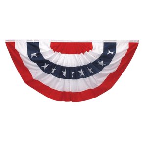 Valley Forge American Pleated Flag 18 in. H x 36 in. W | Gilford Hardware  Gilford Hardware & Outdoor Power Equipment Flags