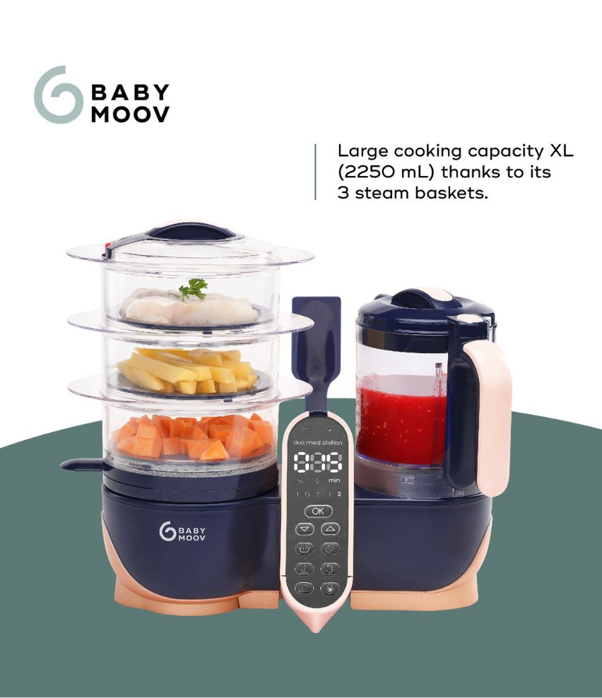 Babymoov Nutribaby 5 In 1 Baby Food Maker Linda-1107 Shop Smarter and Save  More