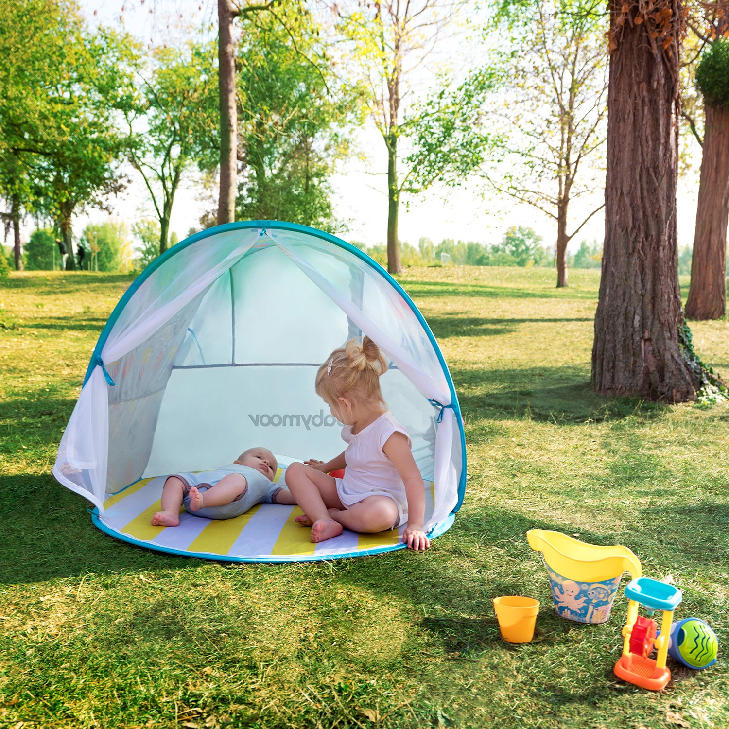 Anti Uv Beach Parasol Pop Up Tent