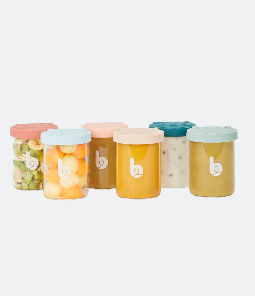 Babymoov Babybols Glass Baby Food Containers Multiset