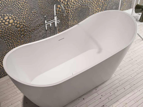 Modern acrylic slipper bath