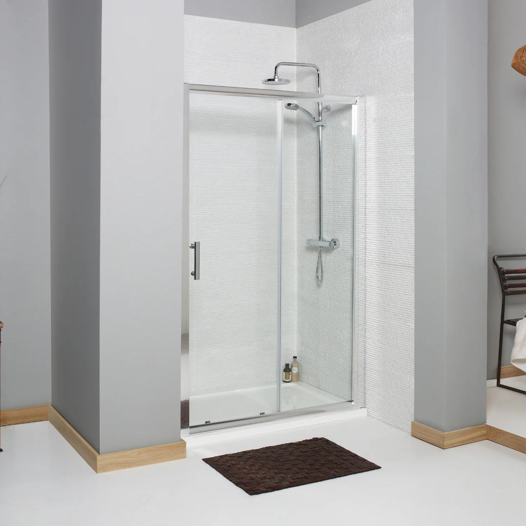 Accessible bathroom design with grab bars