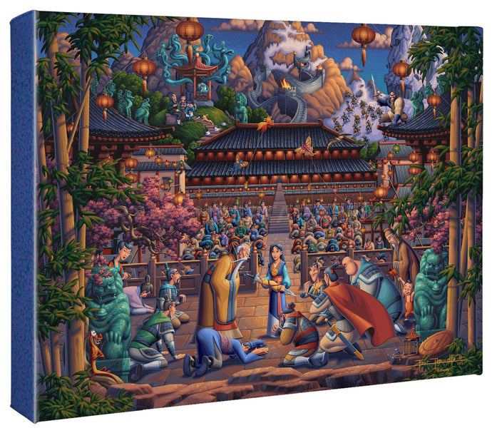 Disney Mulan Blossoms of Love - 8 x 10 Gallery Wrapped Canvas – Thomas  Kinkade Studios