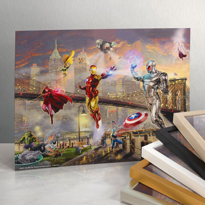 The Avengers' Poster, picture, metal print, paint by Marvel