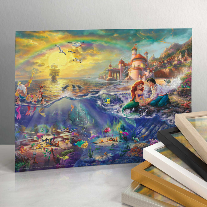 Ariel Art - The Little Mermaid Paintings & Art Prints – A...