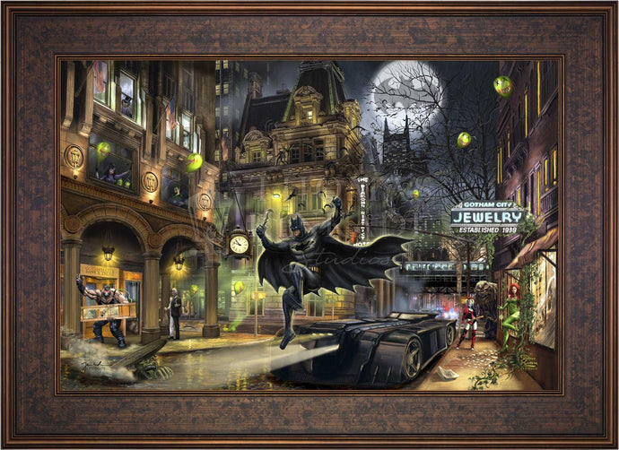 Batman Batgirl Roams Art: Canvas Prints, Frames & Posters