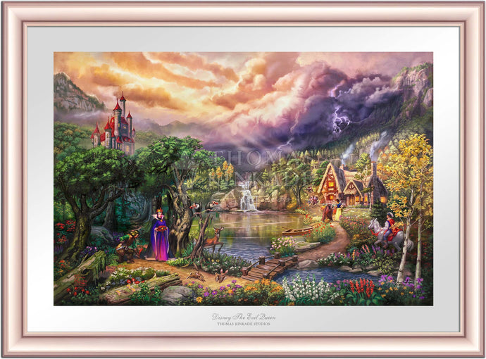 Thomas Kinkade Studios - Disney Lilo & Stitch - Limited Edition Canvas 24 x 36 / SN / Unframed