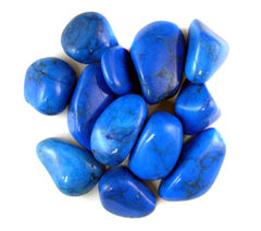 Blue Howlite Tumble Stones