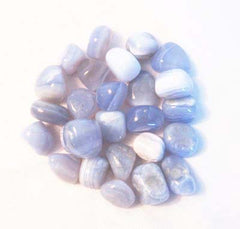 Blue Lace Agate Tumble Stones