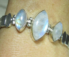 Rainbow Moonstone Bracelet