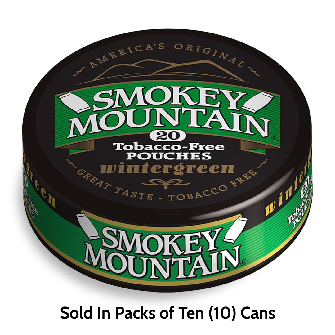 Wintergreen Pouches (Original) - Smokey Mountain Herbal Snuff product image