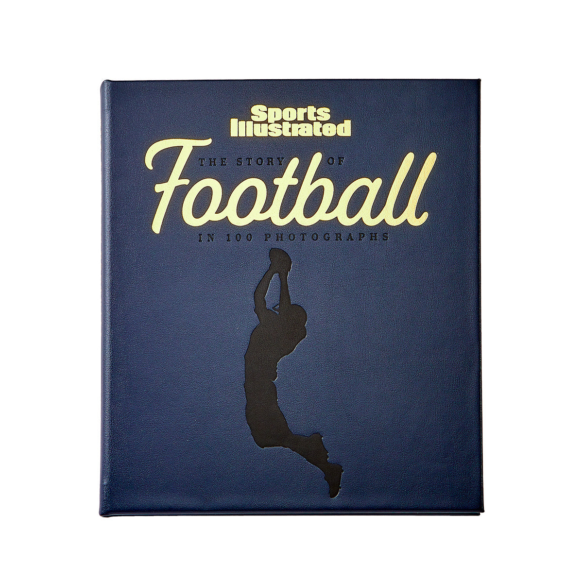 Graphic Image The Story Of Football Navy Bonded Leather