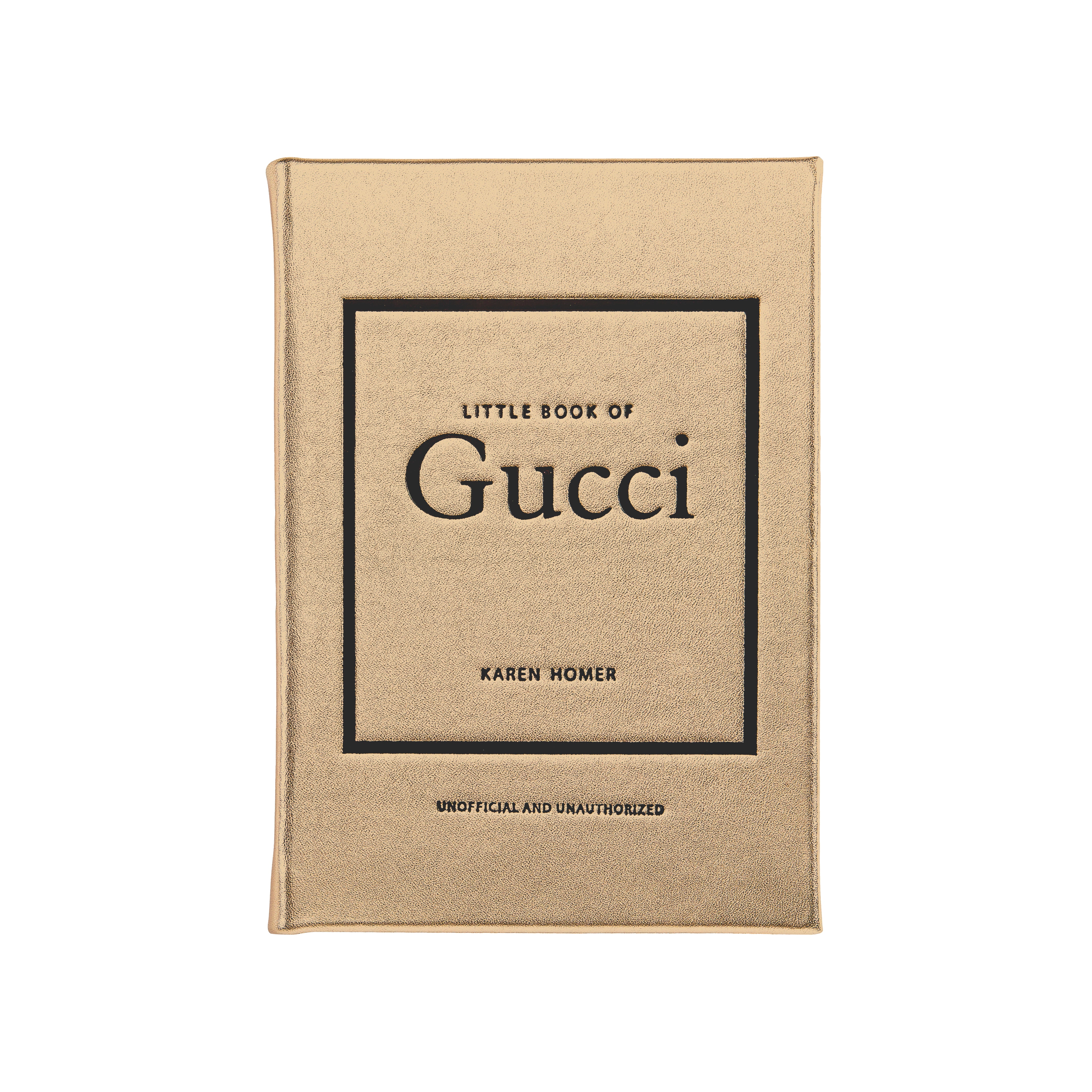 Graphic Image Little Book Of Gucci Gold Metallic Goatskin Leather