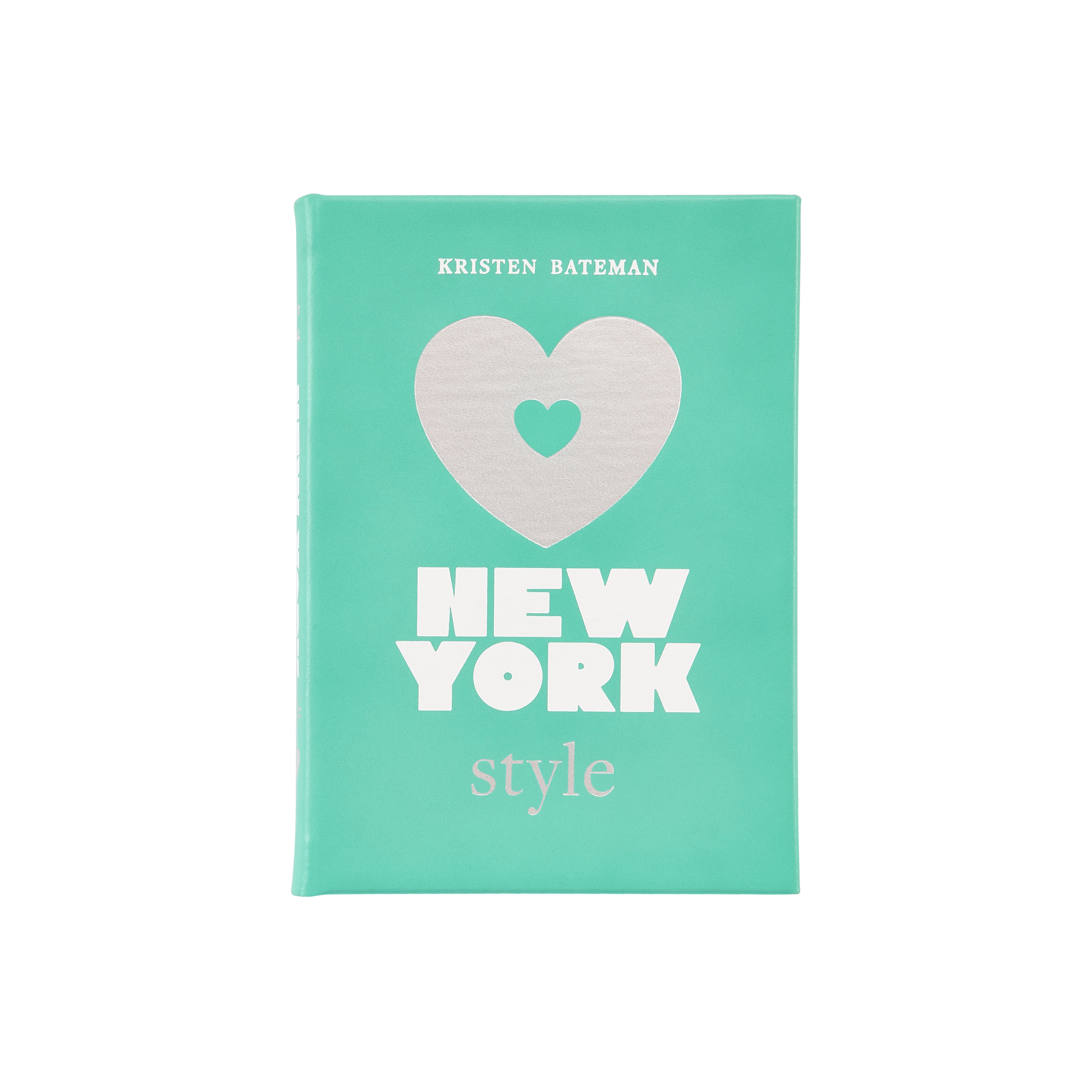 Graphic Image Little Book Of New York Style Robin's Egg Blue Bonded Leather