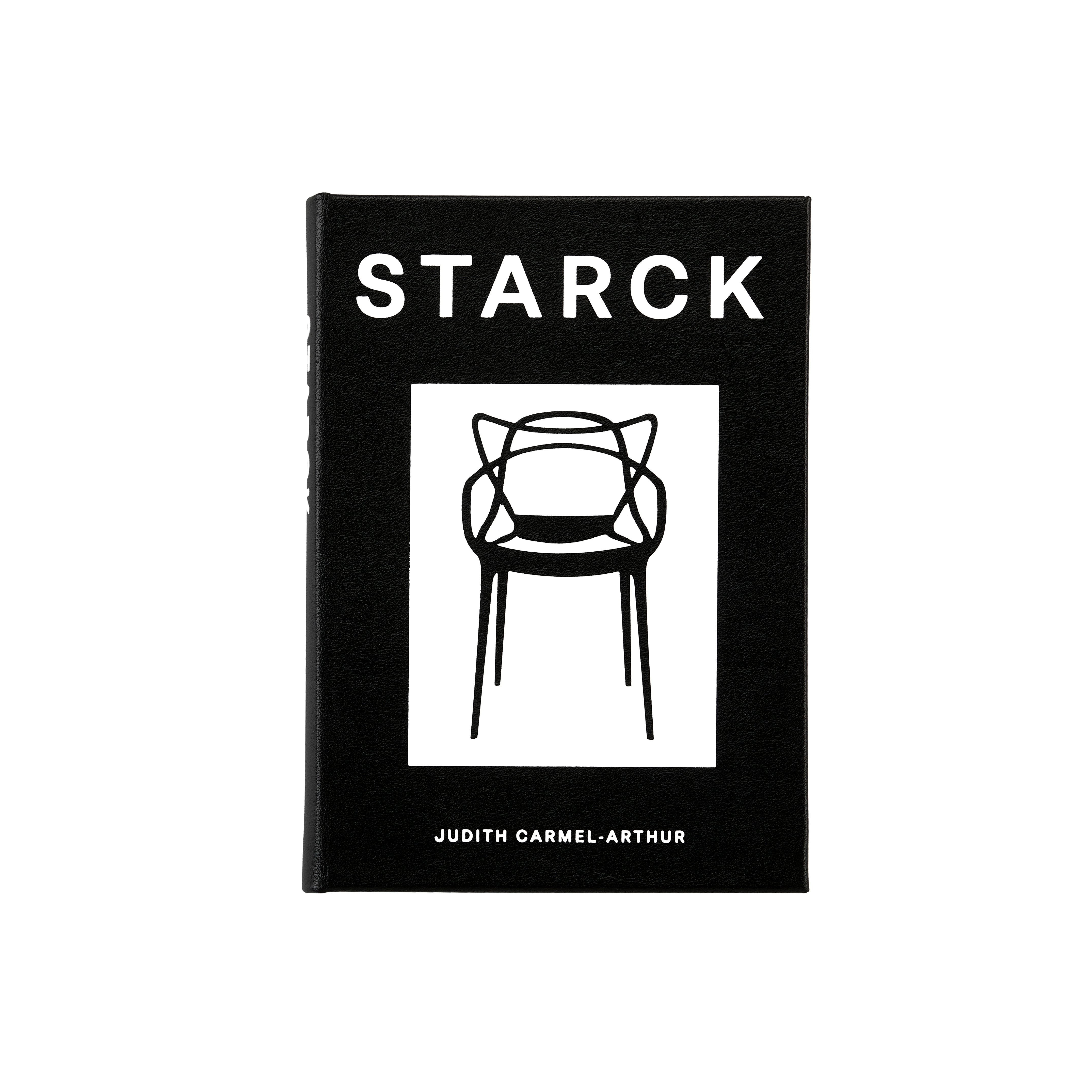 Graphic Image Design Monograph: Starck Black Bonded Leather