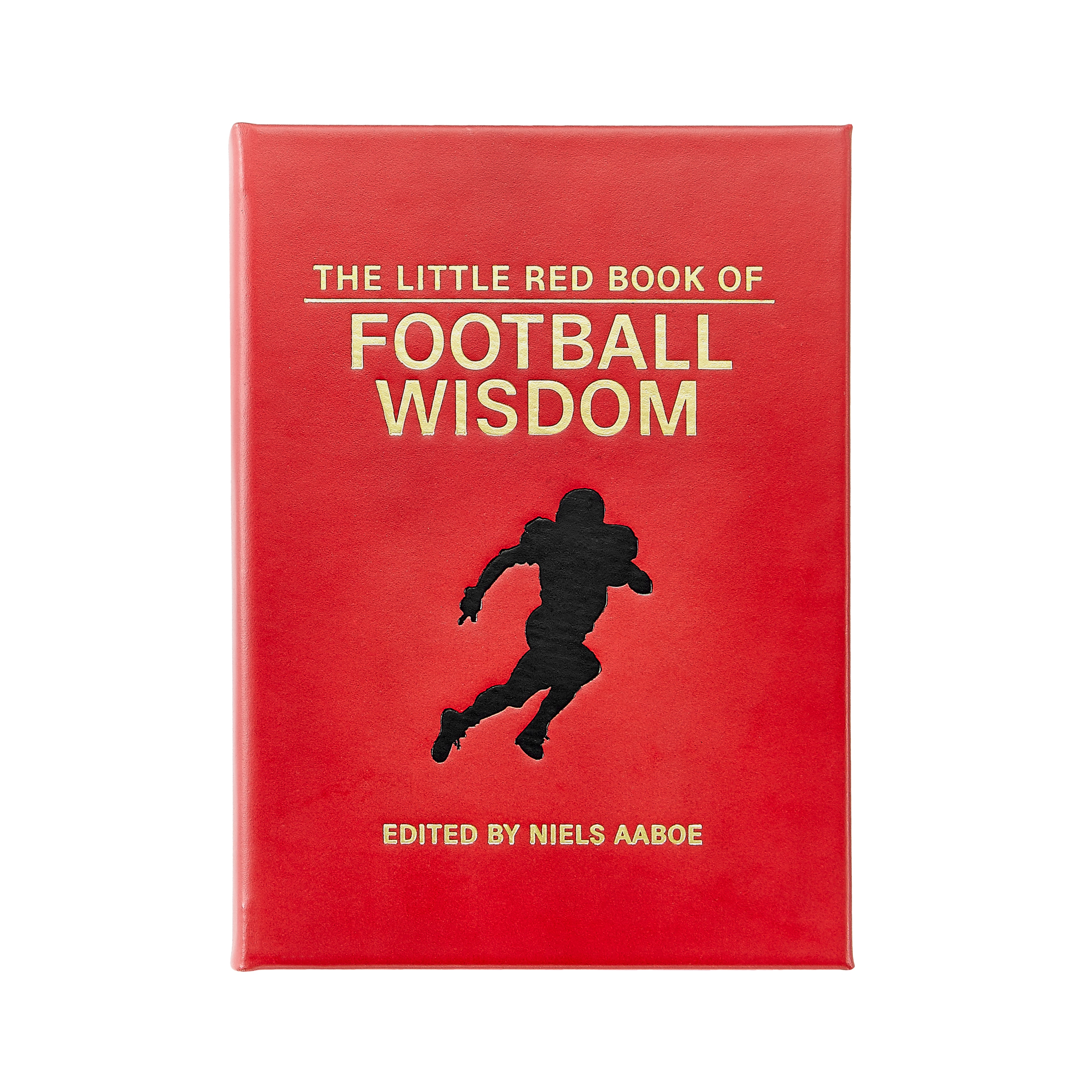 Graphic Image The Little Red Book Of Football Wisdom Red Bonded Leather