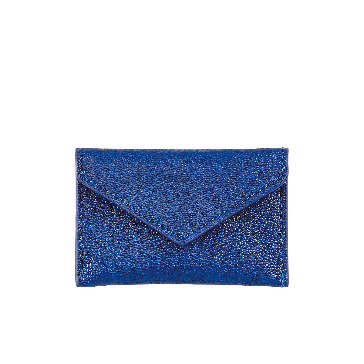 Graphic Image Mini Envelope Royal Goatskin Leather