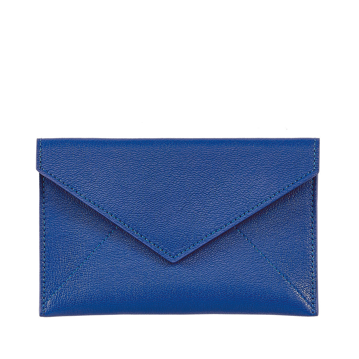 Graphic Image Medium Envelope Royal Goatskin Leather