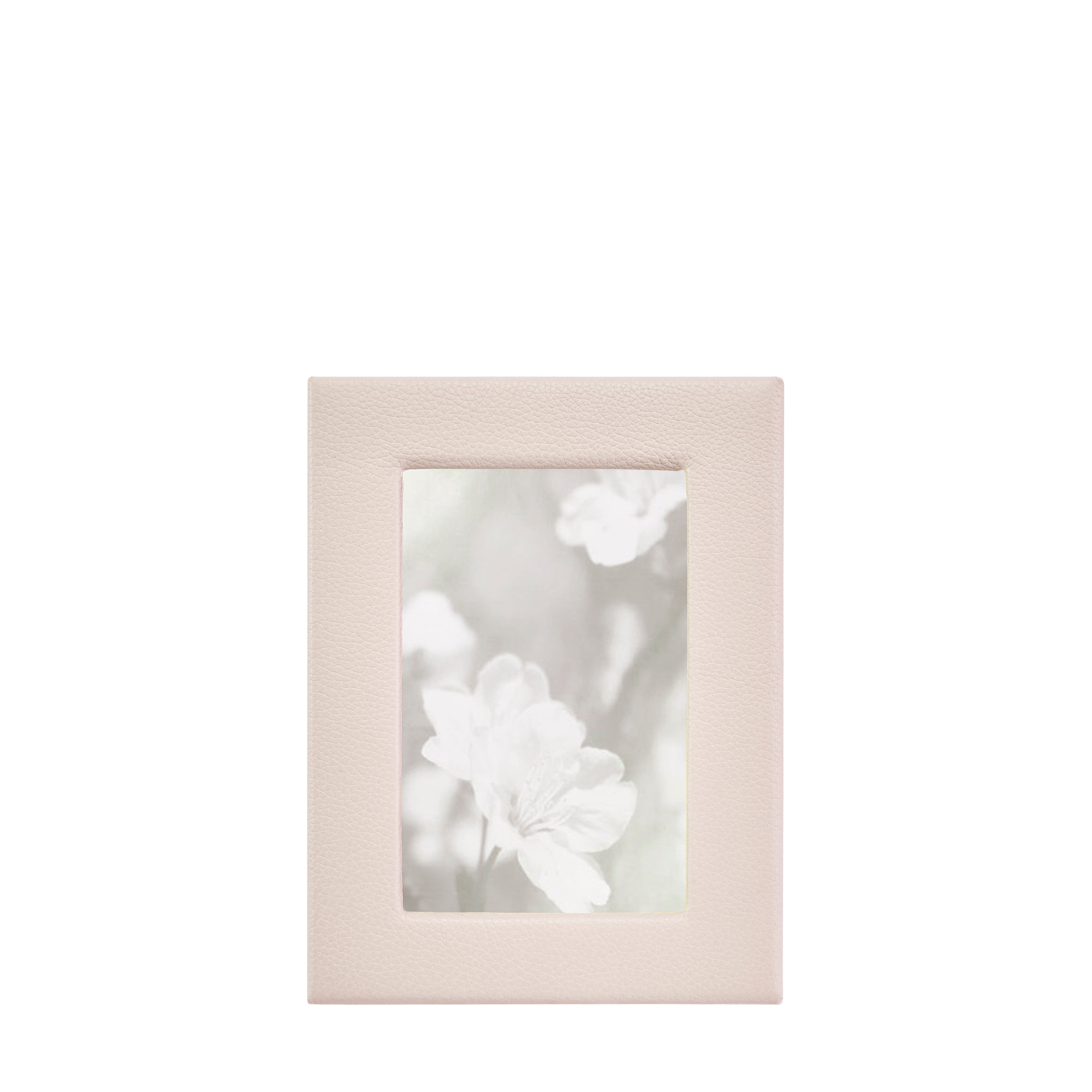 Graphic Image 4 X 6 Studio Frame Light Pink Pebble Grain Leather