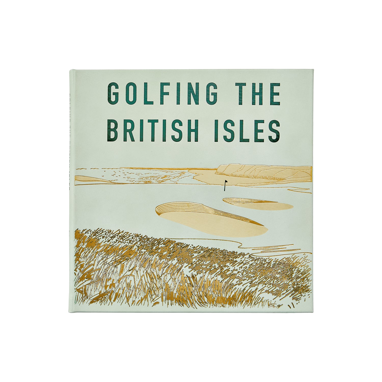 Graphic Image Golfing The British Isles Ice Bonded Leather