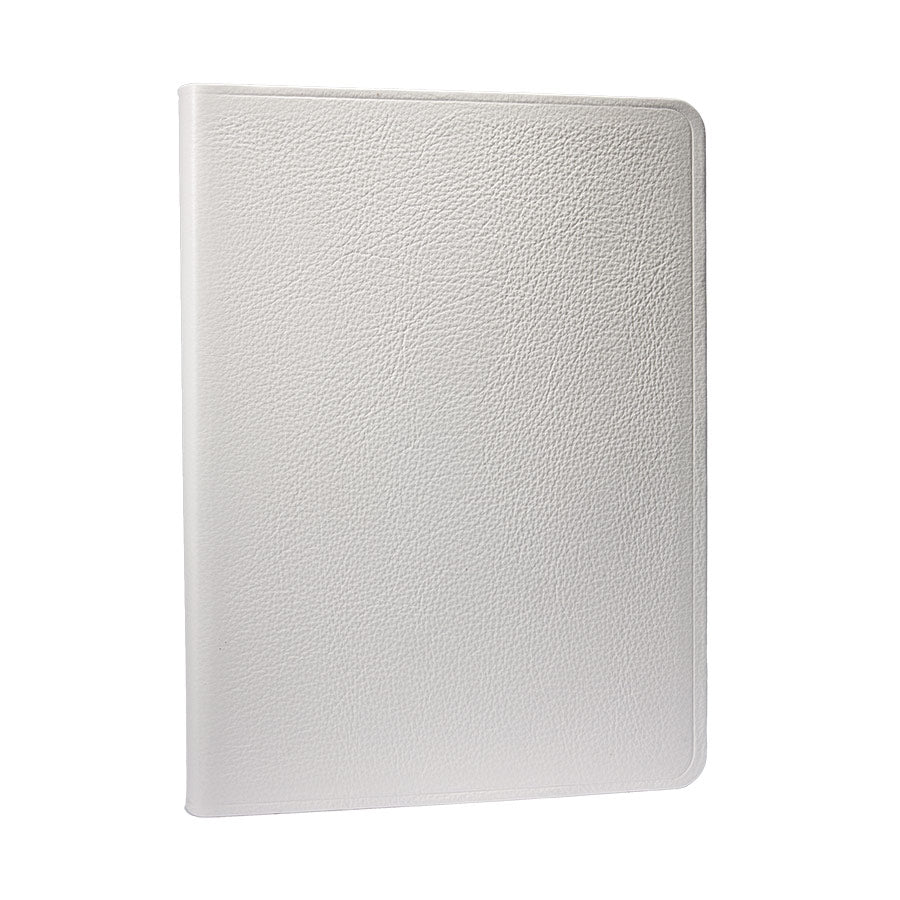 Graphic Image 9 Flexible Cover Journal White Pebble Grain Leather