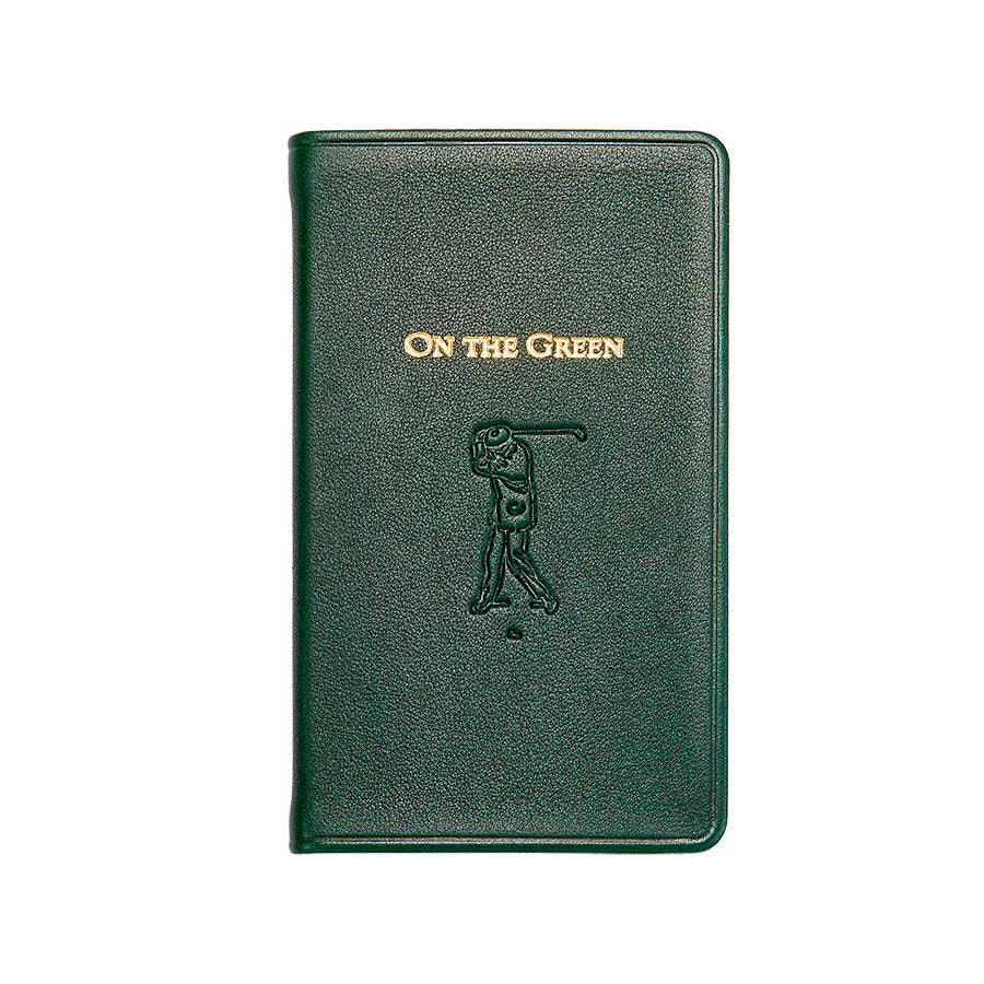 Graphic Image On The Green Green Traditional Leather
