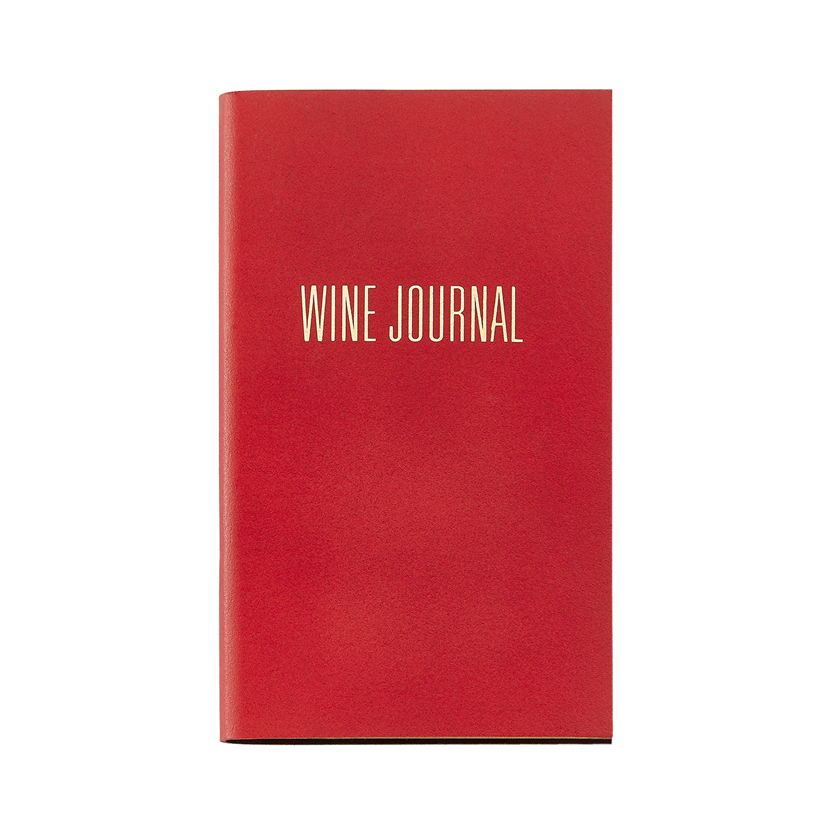 Graphic Image Pocket Wine Journal Oxblood Leather