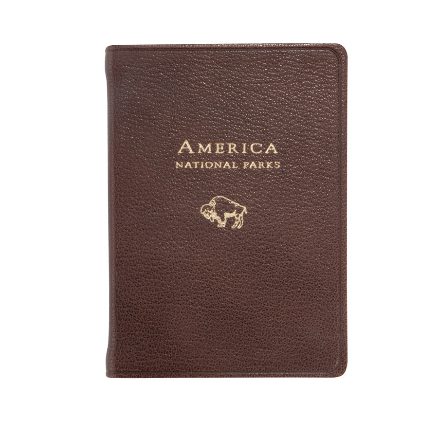 Graphic Image America Mocha Goatskin Leather