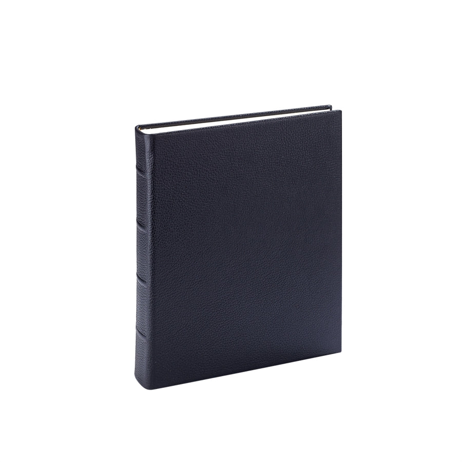 Graphic Image Junior Bound Album Navy Pebble Grain Leather