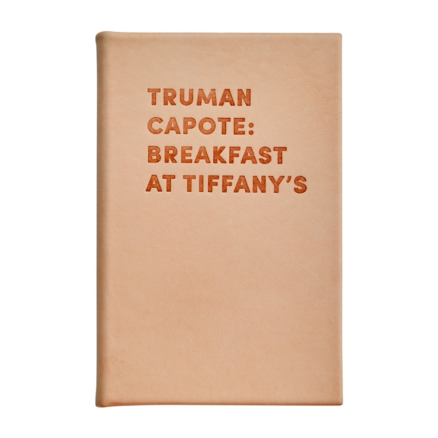 Graphic Image Breakfast At Tiffany's Natural Vachetta Leather