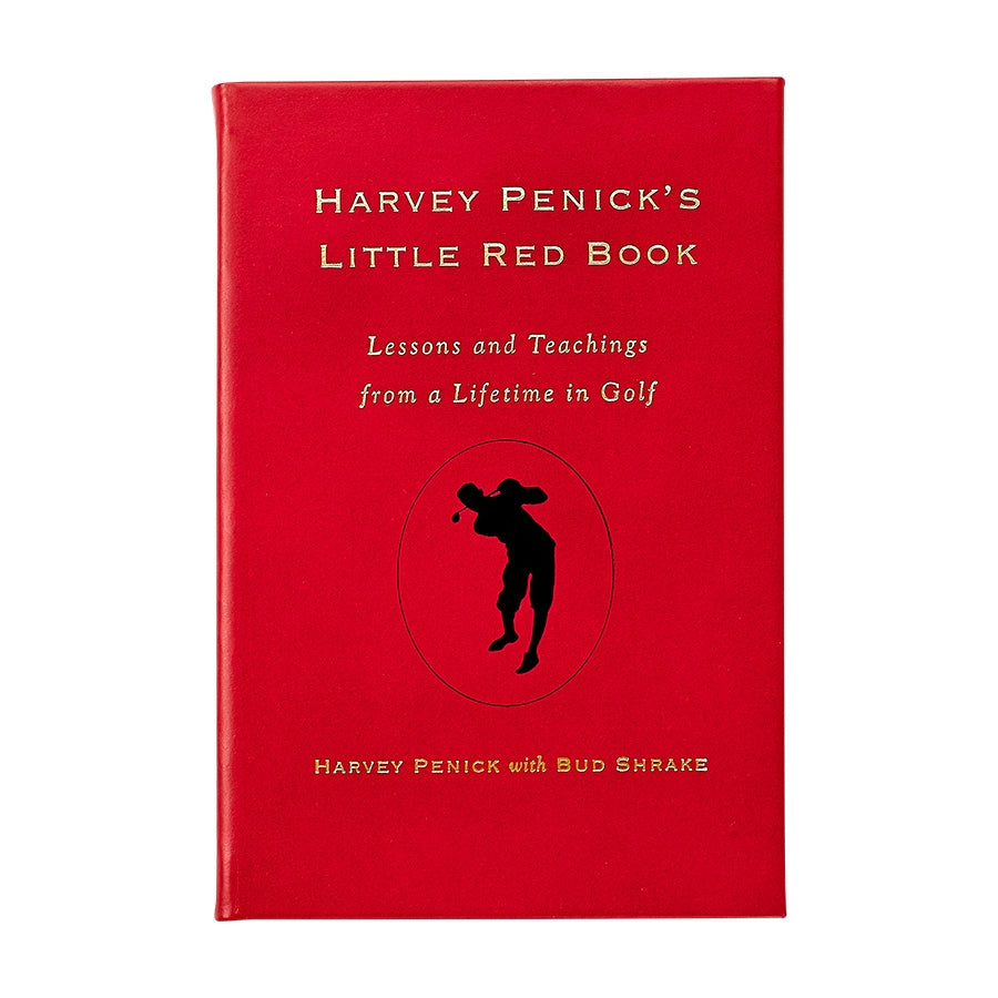 Graphic Image Harvey Penick's Little Red Book Red Bonded Leather
