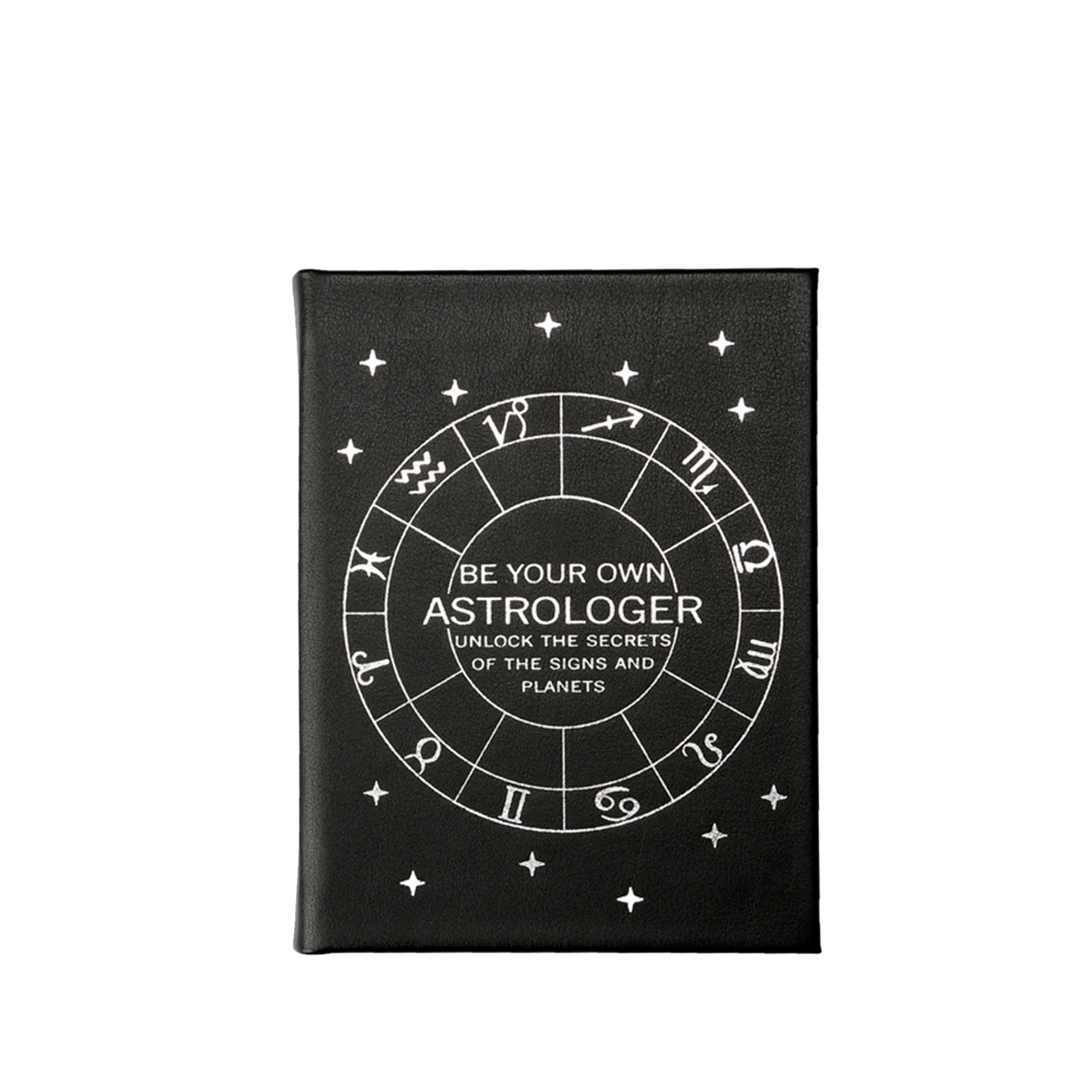 Graphic Image Be Your Own Astrologer Black Bonded Leather