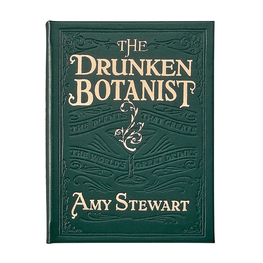 Graphic Image The Drunken Botanist Green Bonded Leather