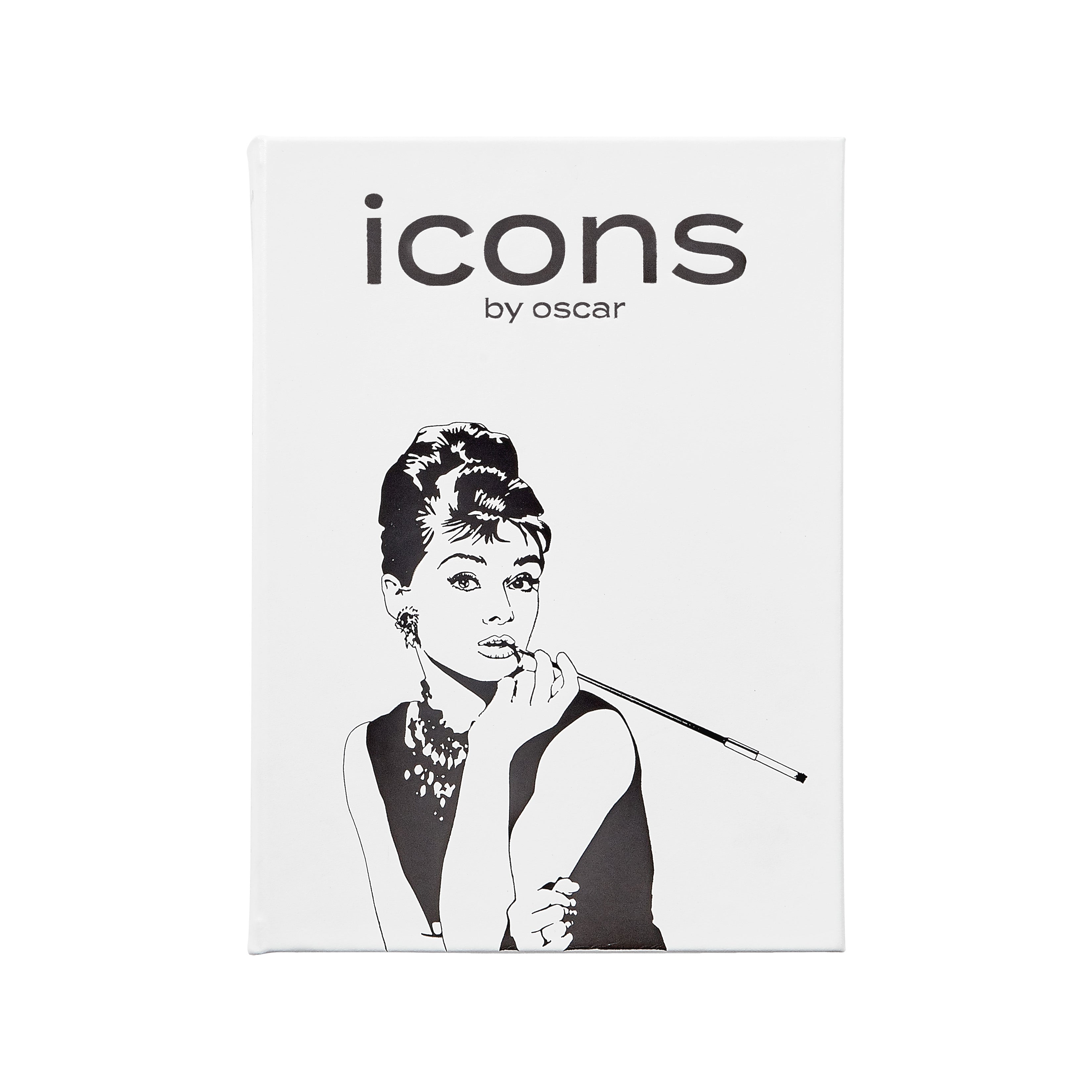 Graphic Image Icons By Oscar White Bonded Leather