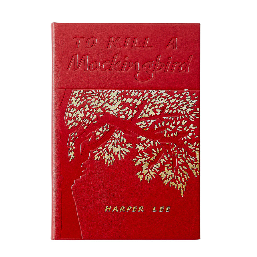 Graphic Image To Kill A Mockingbird Red Bonded Leather