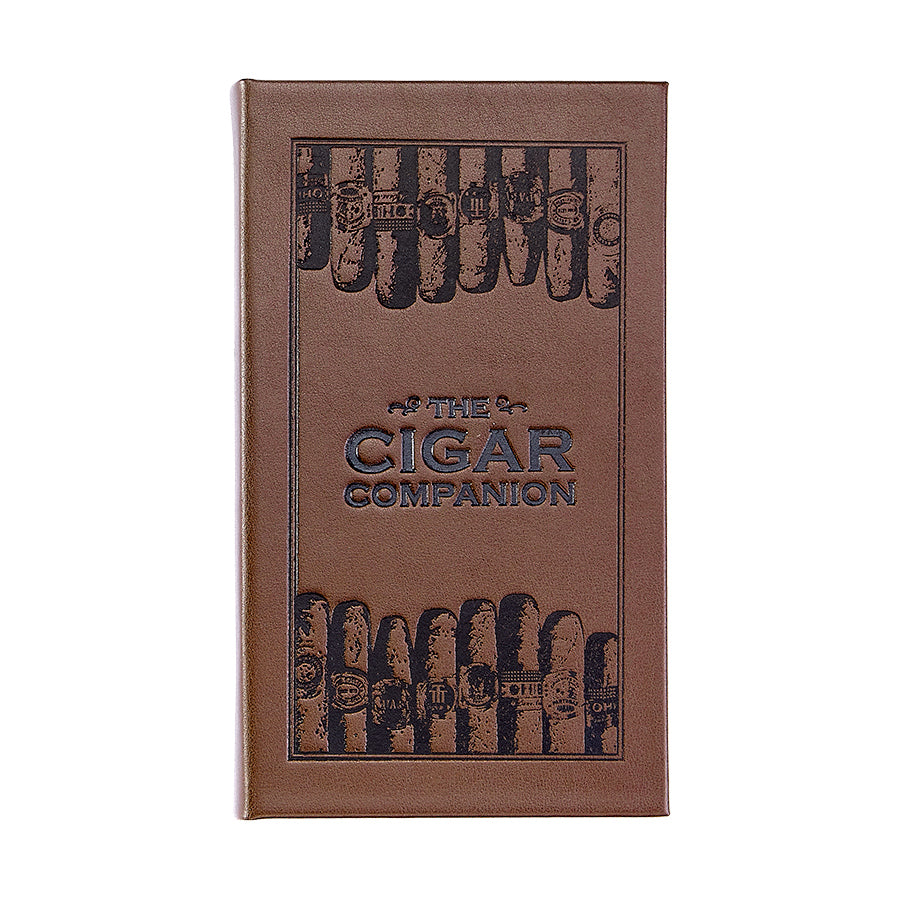 Graphic Image The Cigar Companion Brown Bonded Leather