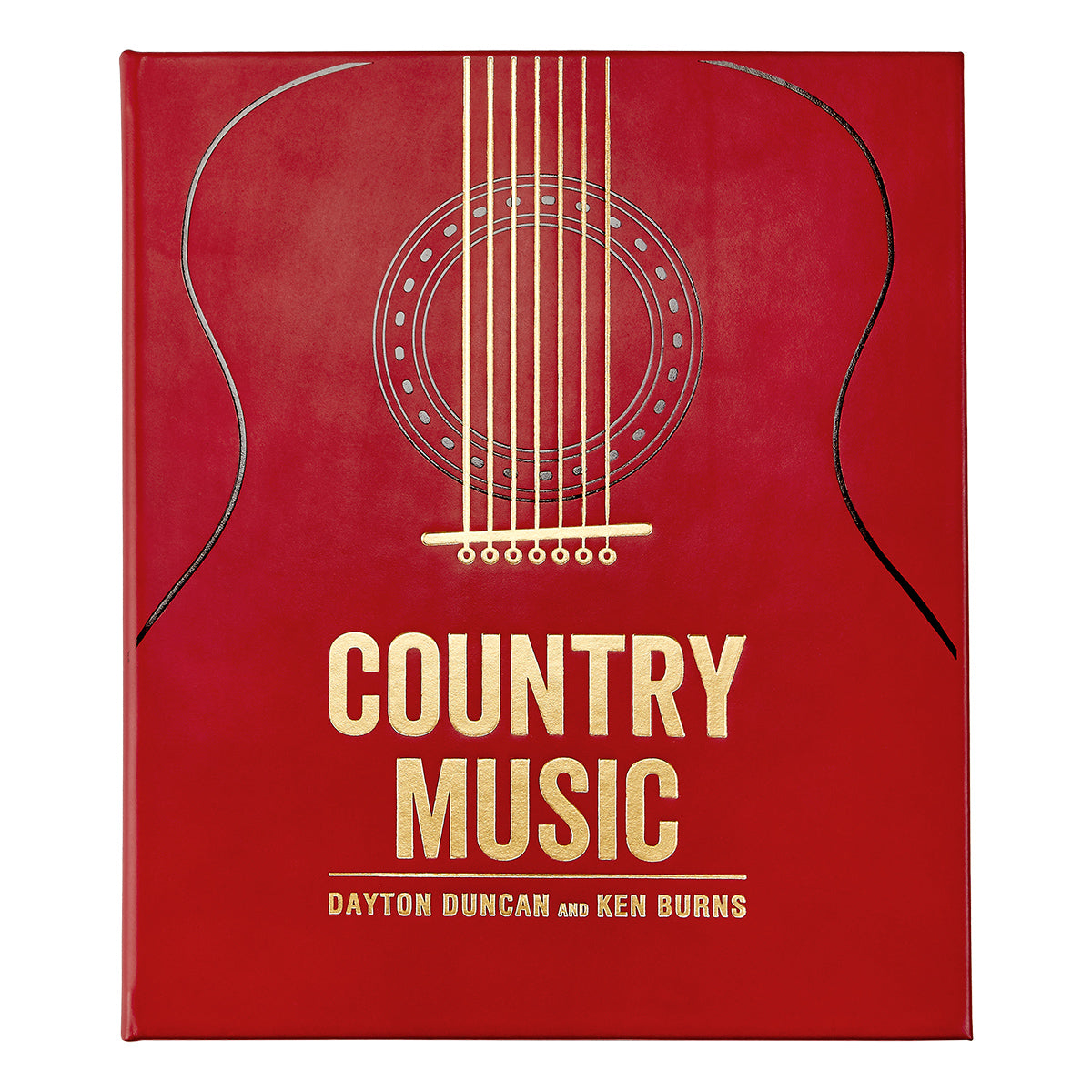 Graphic Image Country Music By Dayton Duncan And Ken Burns Red Bonded Leather