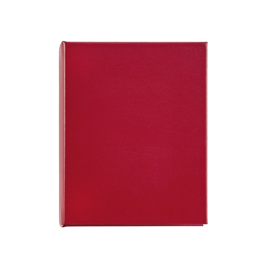 Graphic Image Desk Address Book Red Leather