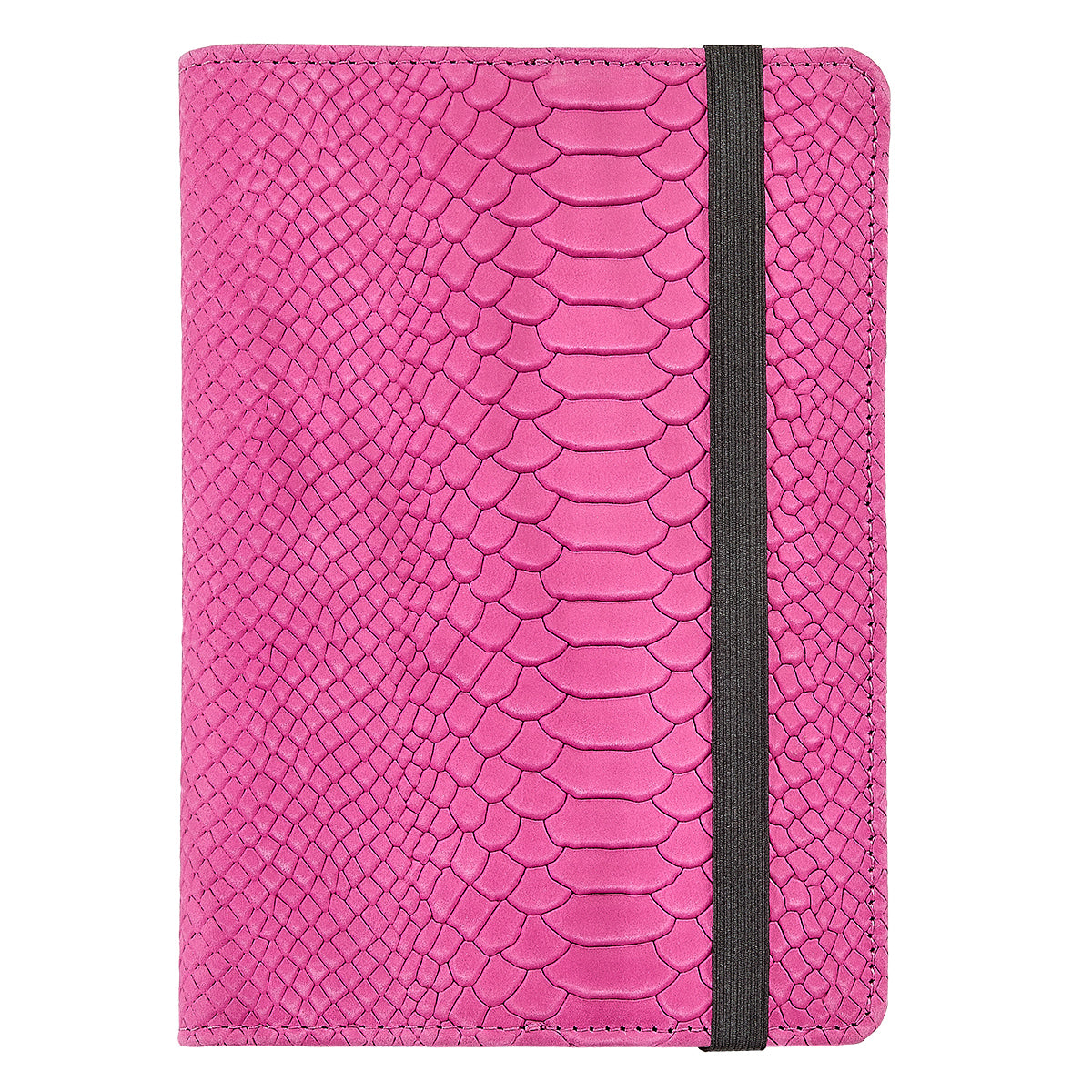 Graphic Image EBook Reader Case Fuchsia Embossed Python Leather