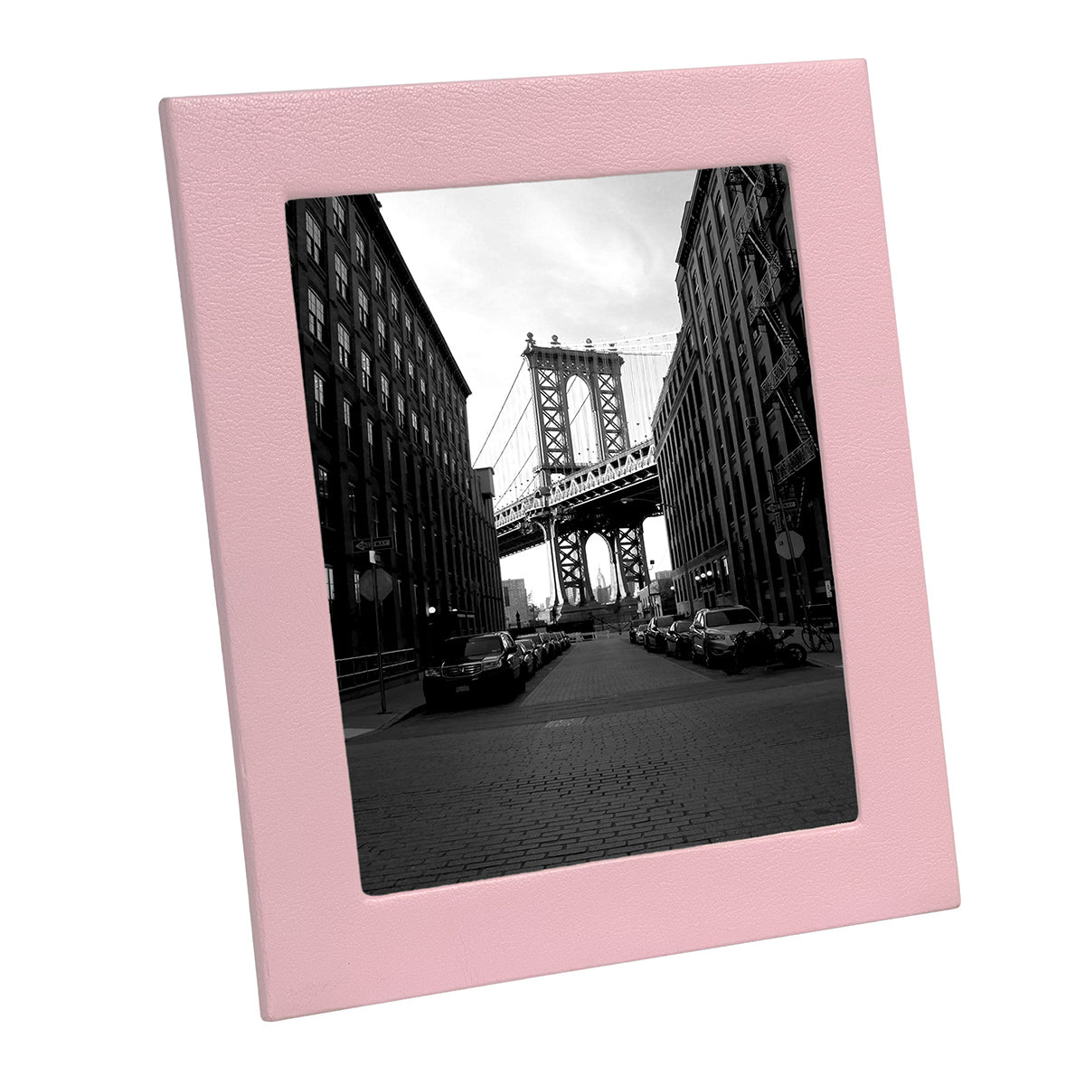 Graphic Image 8 X 10 Profile Studio Frame Light Pink Goatskin Leather