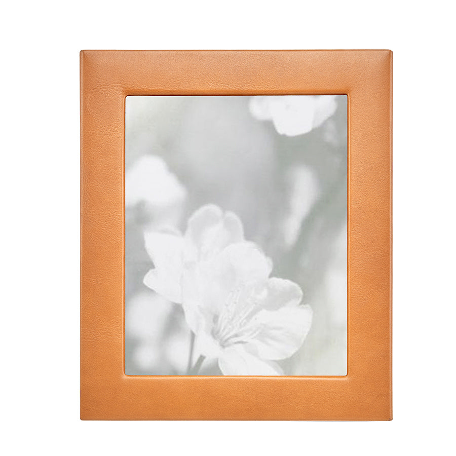 Graphic Image 8 X 10 Studio Frame British Tan Traditional Leather