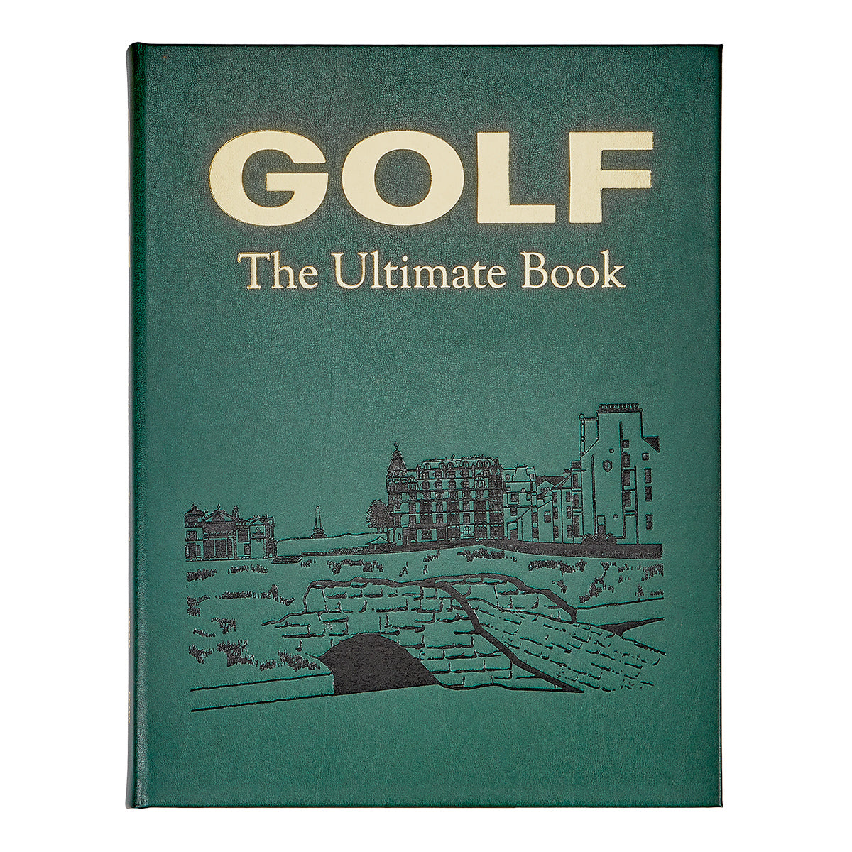 Graphic Image Golf: The Ultimate Book Green Bonded Leather