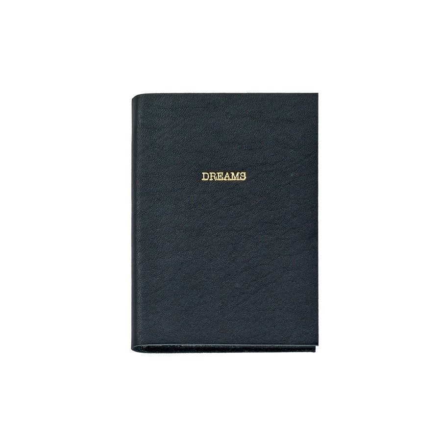 Graphic Image Dreams Mini Journal Black Leather