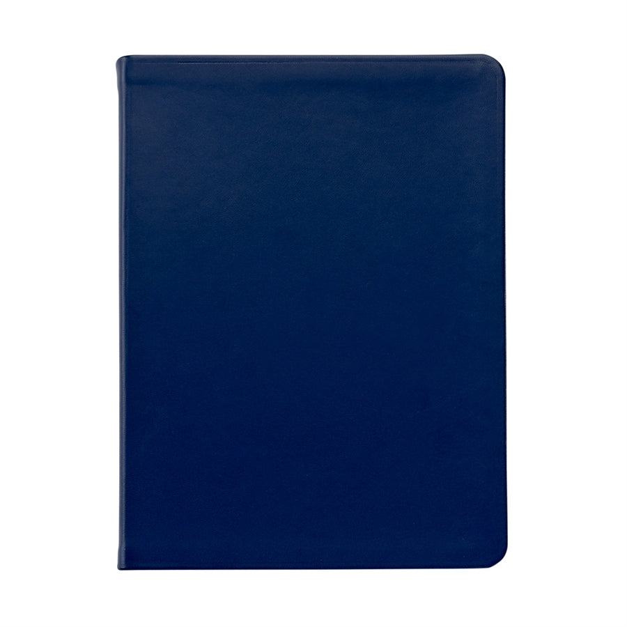 Graphic Image 9" Flexible Cover Journal Blue Traditional Leather