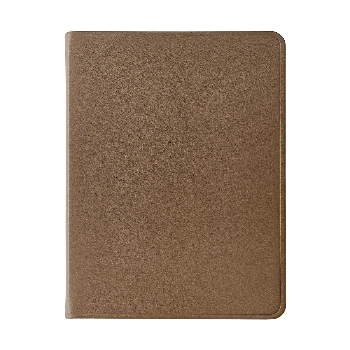 Graphic Image 9 Flexible Cover Journal Taupe Traditional Leather